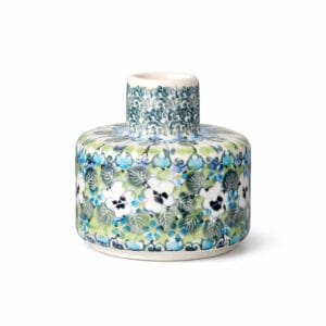 Butelka ceramiczna na olejki zapachowe – unikatowa ceramika ręcznie malowana