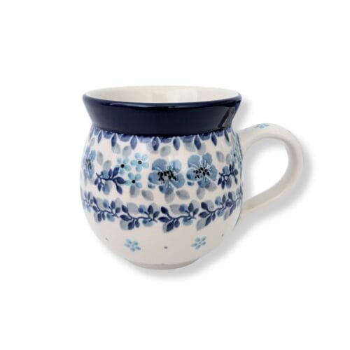 kubek czeski niebieskie kwiatuszki 300ml ca