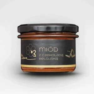 Miód z czekoladą belgijską 245 g – naturalny miód kremowany