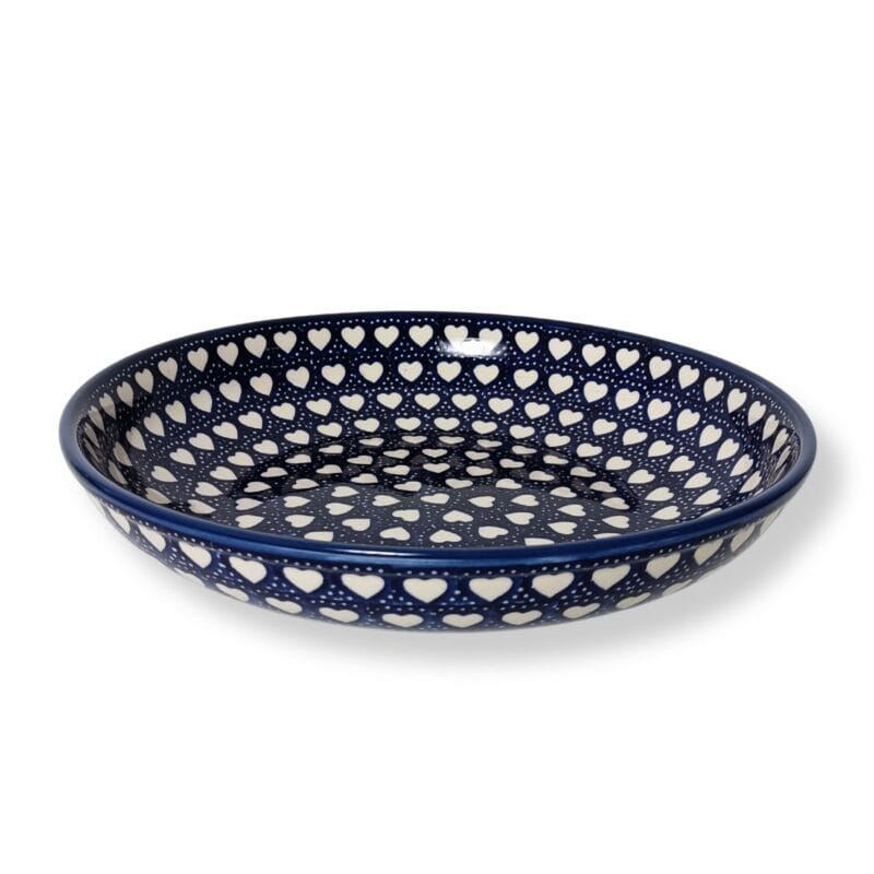 salaterka30 sem Salaterka „Serduszka” SEM 30 cm – ceramika bolesławiecka