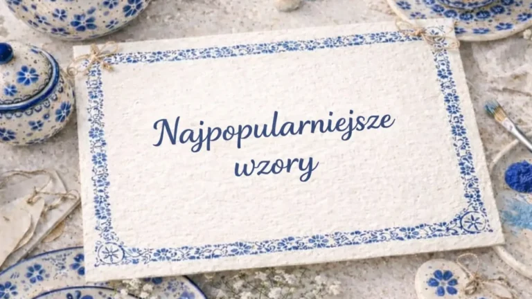 najpopularniejsze wzory ceramiki boleslawiec