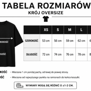 tabela rozmiarów
