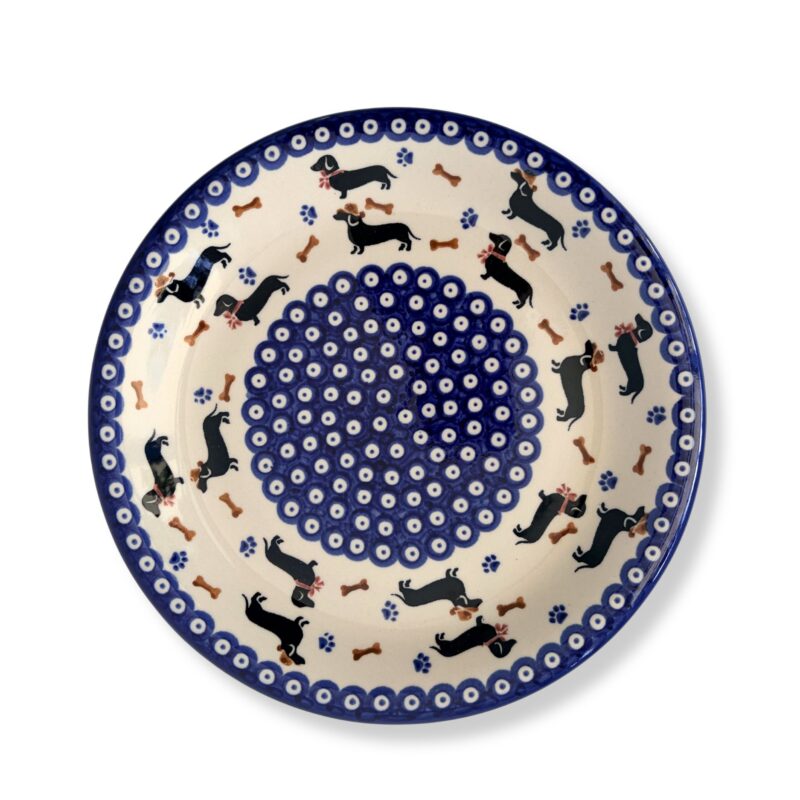 talerz obiadowy jamniki 26 talerz obiadowy jamniki 26cm