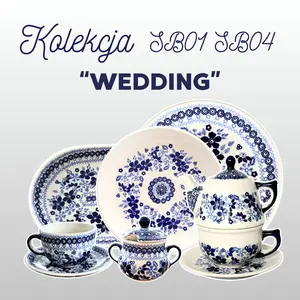 Wzór ceramiki bolesławieckiej Wedding Collection