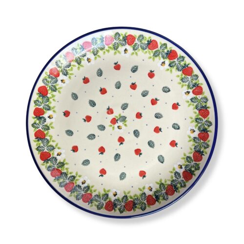 talerz obiadowy truskawki ca 26cm