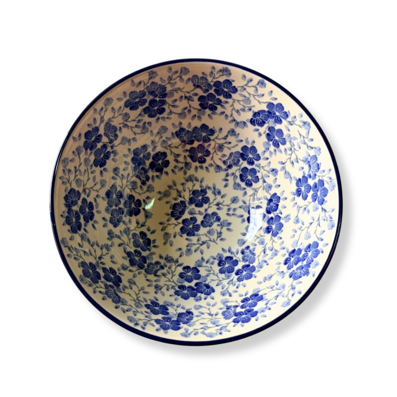 salaterka kwiaty lnu ca 23cm