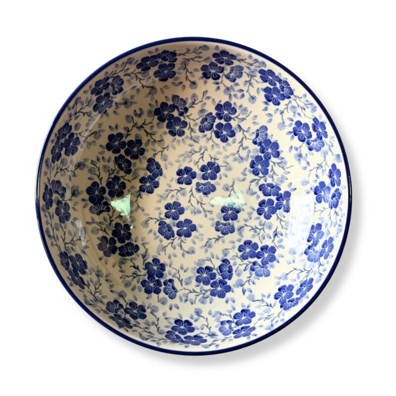 salaterka kwiaty lnu ca 27cm