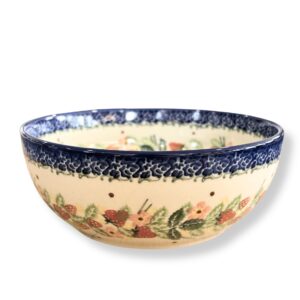 salaterka truskawki ceramika bona 18cm