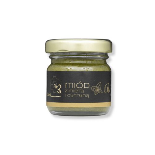 miód mieta cytryna 40g miód mieta cytryna