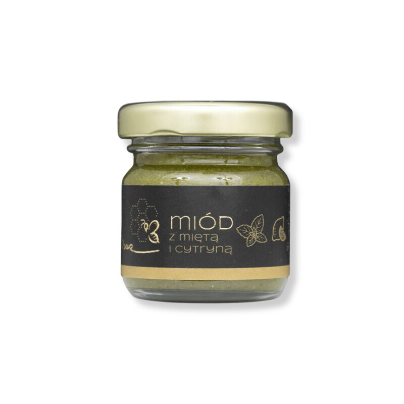 miód mieta cytryna