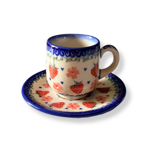 filiżanka espresso truskawki bona