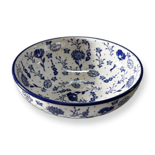 Salaterka Kobaltowe polne kwiaty CA 17cm