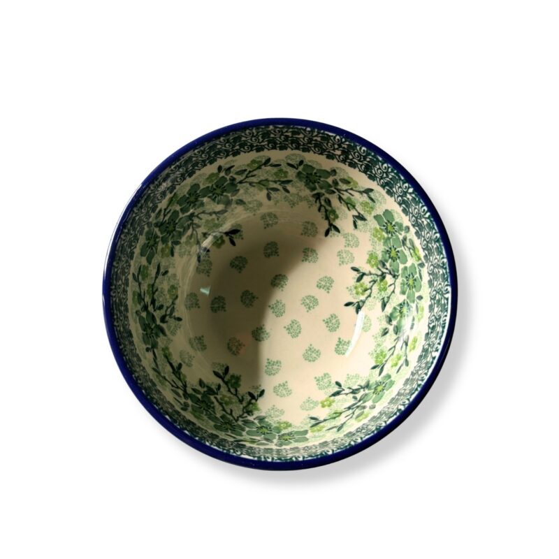 salaterka zielone kwiaty ca 16cm