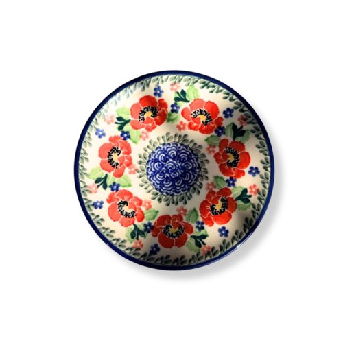talerzyk czerwone maki ca 13cm